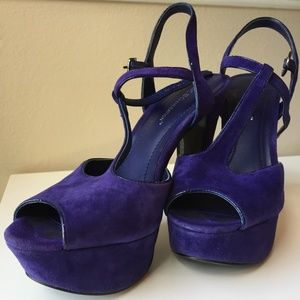 BCBGeneration Blue High Heels